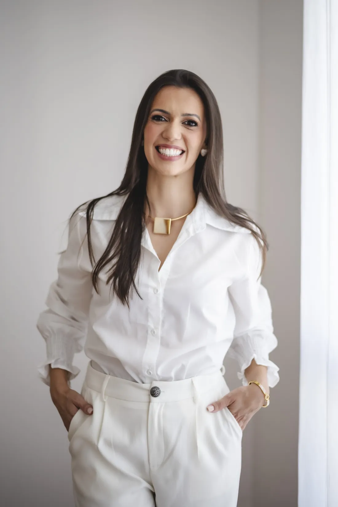 Retrato de Valquíria Santos, nutricionista